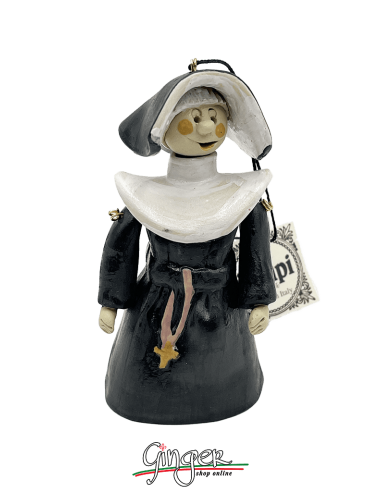 "i Pupi" Unique and collectible pieces - Jubilee: the Nun 10 cm