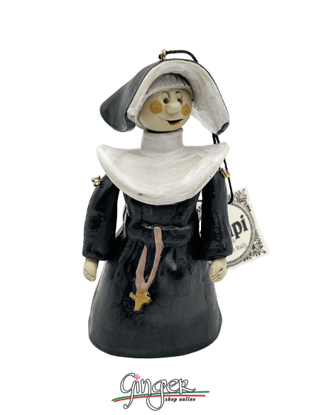 "i Pupi" Unique and collectible pieces - Jubilee: the Nun 10 cm
