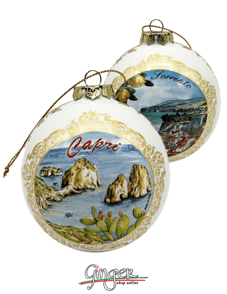 Christmas Ornaments - Capri and Sorrento - 80 mm (3.15")