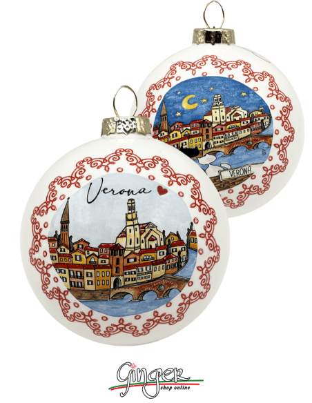 Christmas Ornaments - Cities of Italy: Verona - 80 mm (3.14")