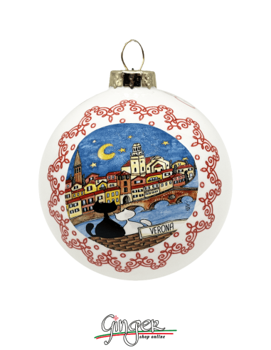 Christmas Ornaments - Cities of Italy: Verona - 80 mm (3.14")
