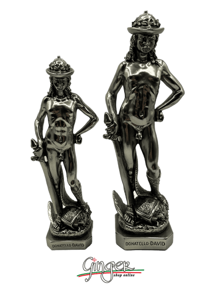 David di Donatello 24 -28 cm - color bronzo lux