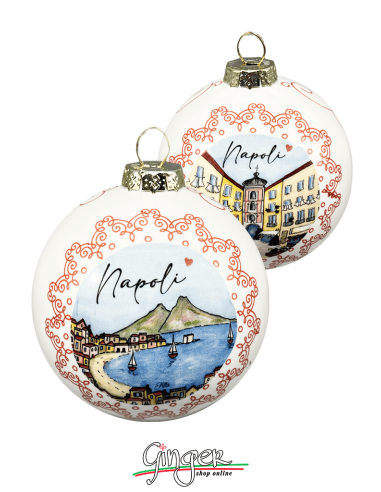 Christmas Ornaments - Cities of Italy: Naples - 80 mm (3.14")