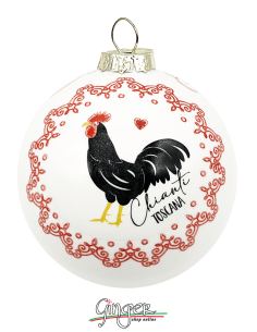 Christmas Ornaments - Cities of Italy: Tuscany Chianti - 80 mm (3.14") 2