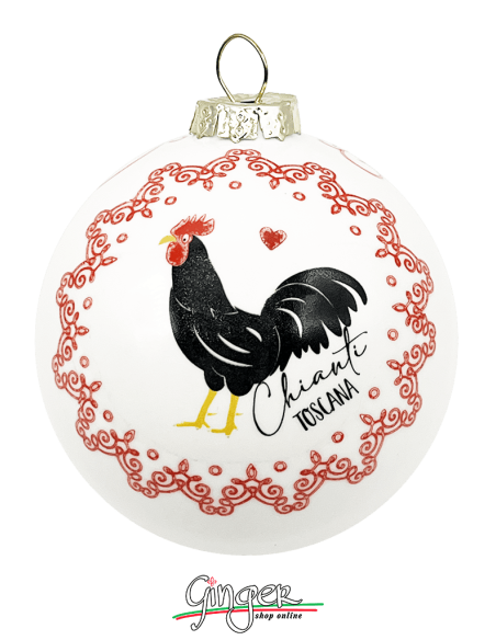 Christmas Ornaments - Cities of Italy: Tuscany Chianti - 80 mm (3.14")