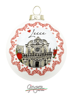 Christmas Ornaments - Cities of Italy: Lecce - 80 mm (3.14") 2