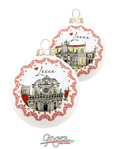 Christmas Ornaments - Cities of Italy: Lecce - 80 mm (3.14")