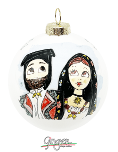 Christmas Ornaments - Cities of Italy: Sardinia - 80 mm (3.14") 2