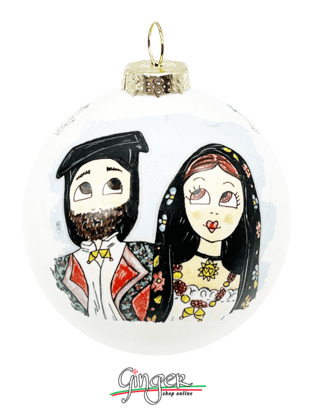 Christmas Ornaments - Cities of Italy: Sardinia - 80 mm (3.14")
