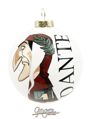"New" Christmas Ornaments - Dante and the Divine Comedy - 80 mm (3.14")