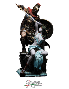 Historical Figure collection: Perseus kills Medusa - hand painted