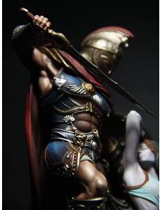 Miniature da collezione: Perseo uccide Medusa - dipinto a mano 2