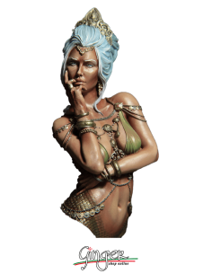 Miniature da collezione: Sirena - dipinto a mano
