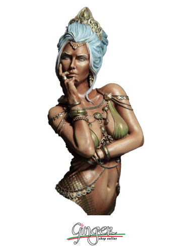 Miniature da collezione: Sirena - dipinto a mano