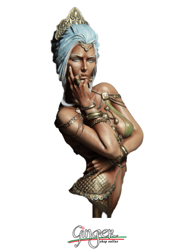 Miniature da collezione: Sirena - dipinto a mano