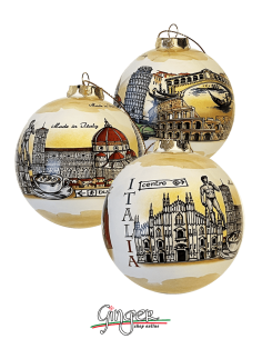 Christmas Ornaments - Italy Girotondo - 60 mm (2,36") and 80 mm (3,15")