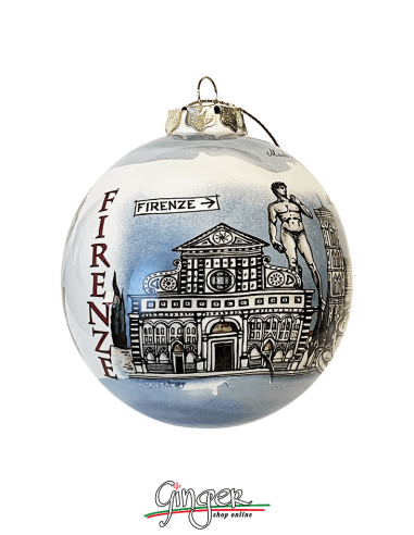 Addobbi Palla di Natale - Firenze Girotondo 60 e 80 mm