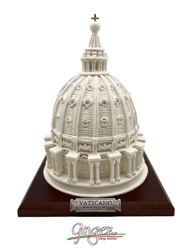 "New" - St. Peter's Dome in the Vatican - h 20 cm (7,87")