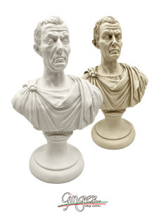 "New" - Ancient Rome - Julius Caesar - bust 9,84 in. (25 cm)