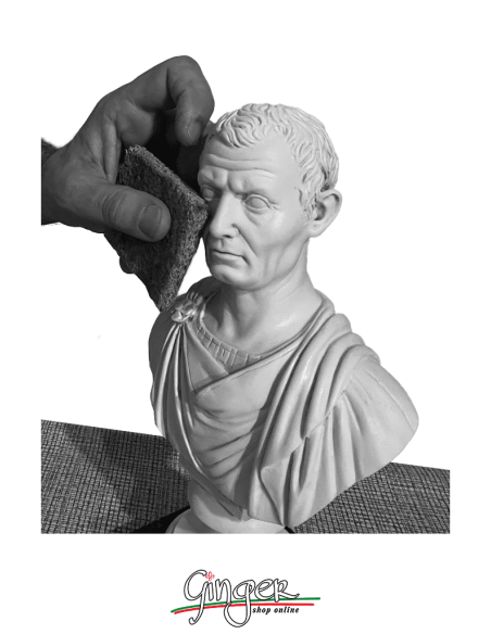 Antica Roma - Gaio Giulio Cesare - busto 26 cm
