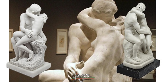the Kiss by Rodin