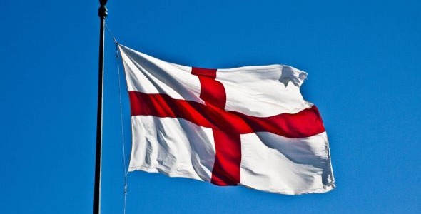St. George, the Dragon and the Flag